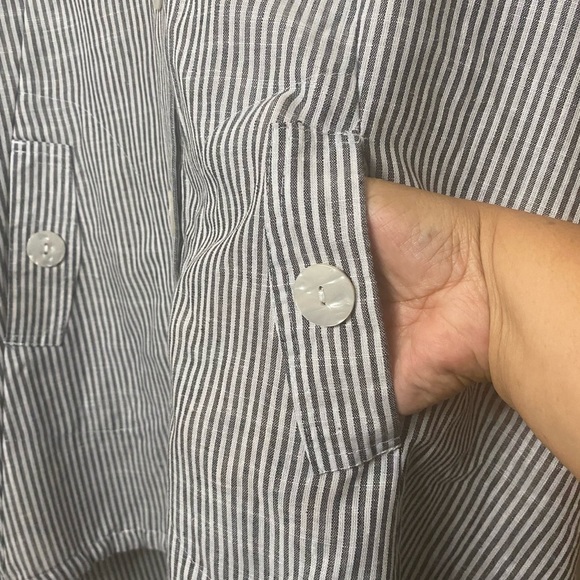 Jones New York Stripes Jacket Size 1X . - Picture 7 of 9